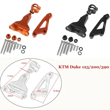 

CNC Aluminium Steering Stabilizer Damper Mounting Bracket For 2013 2014 2015 2016 KTM Duke 125 200 390 Duke125 Duke390 Duke200