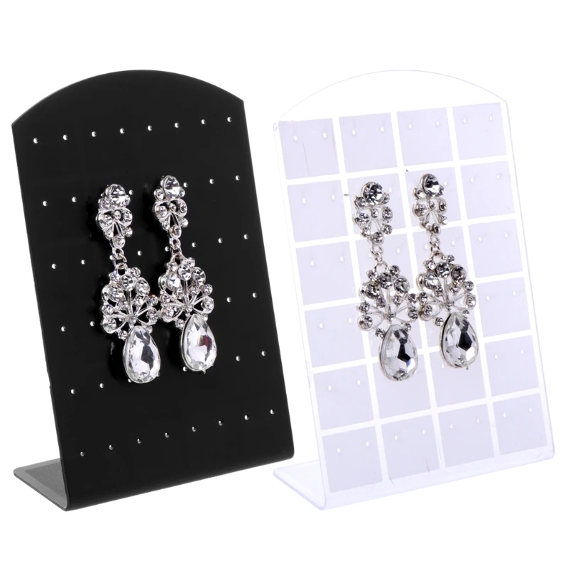Earrings Ear Studs Display Rack Stand Jewelry Organizer Holder Showcase