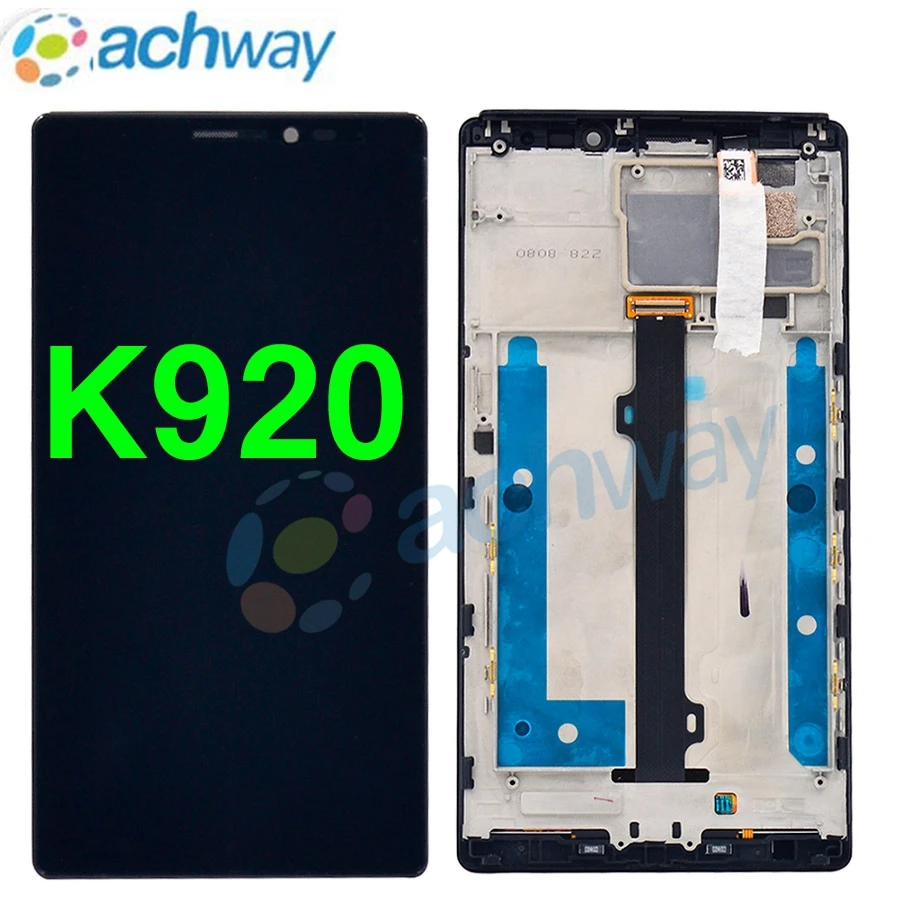 6.0Display Lenovo K920 Vibe Z2 Pro LCD Display Touch Screen Digitizer Assembly With Frame For Lenovo Z2 Pro Display Replacement (1)