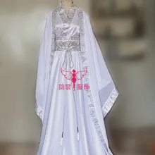 Чисто белый мужской костюм Hanfu Tang косплей одежда Древний китайский император одежда для мужчин широкий рукав