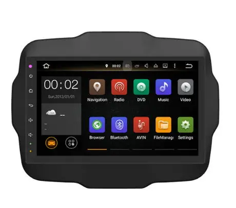 Perfect 10.1 inch Android 8.0 6.0 Car DVD Player GPS or android 7.1 for JEEP Renegade 2015- octa 8 core 4g RAM 32g navigation 0