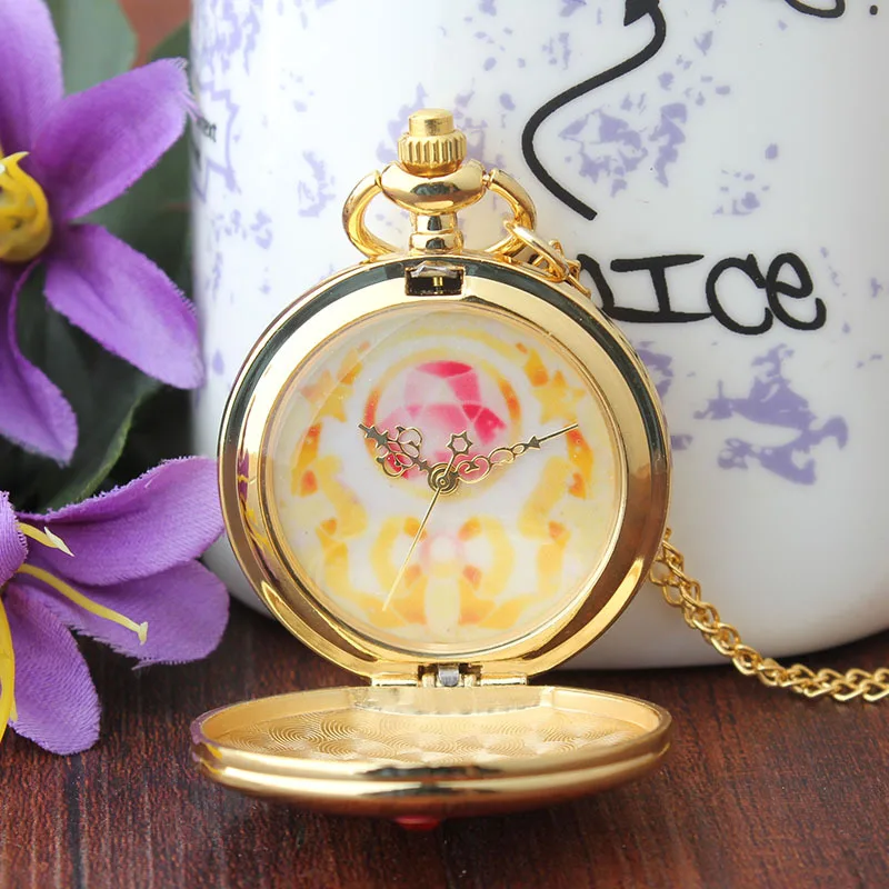 Wholesale-35X35MM-Colorful-Moon-Pocket-Watch-Necklace-Vintage-Bronze-Pendant-Women-Fob-Watch-with-Necklace-Chain (1)