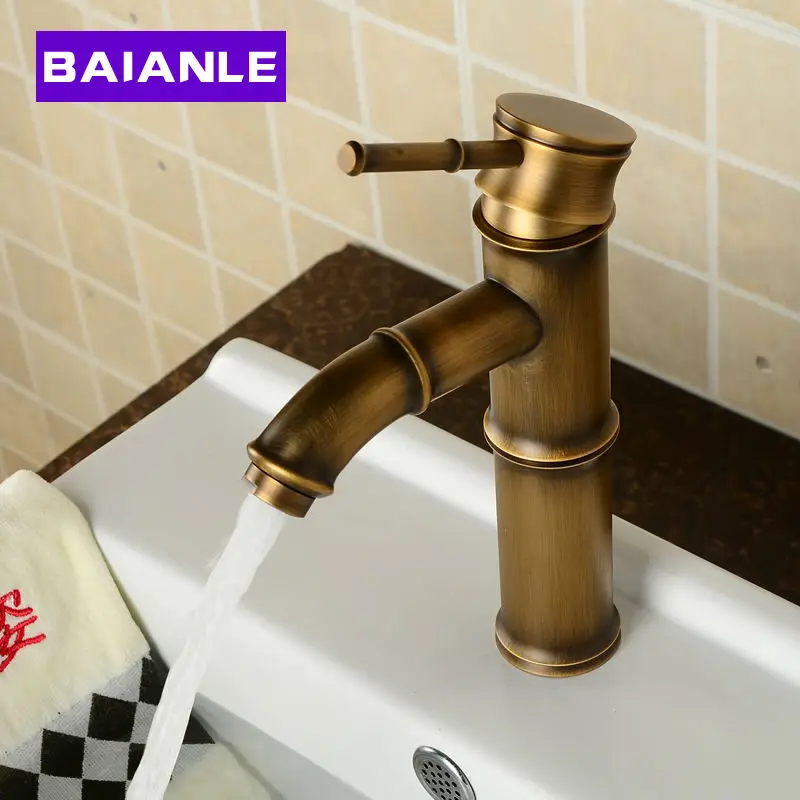 Смеситель для ванной комнаты под античную латунь|deck mounted|basin faucetsink mixer tap |