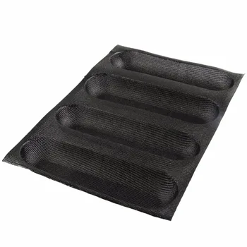 

Silicon Mold For Bakery 4 Loaf Non Stick Baking Bread Form Liners