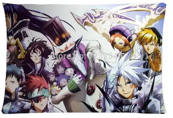 

Cool Pillowcase Gray-man Japan Manga Cartoon Style Pillow Case (Twin Sides)(20x30 Inch)