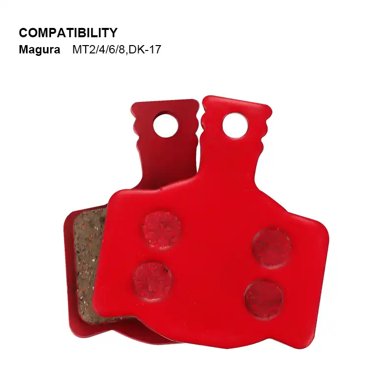 4 Pairs Bike Bicycle Disc Brake Resin Pads For Magura MT2 MT4 MT6 MT8 DK-17 New
