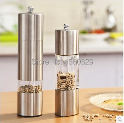 Cooking Tools Large-Sized Salt Pepper Grinder Spice Shaker Condimentos Temperos Galheteiro Cruet Kitchen Accessory Churrasco