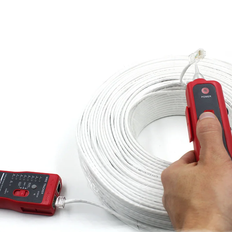 

Wire Coaxial Cable Tracking Network Tester Line RJ45 RJ11 Telephone Phone QJY99