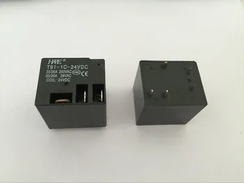 

5PCS Q91F-1Z(T91) DC 24V Electrical PCB Type Power Relay 250V 30A