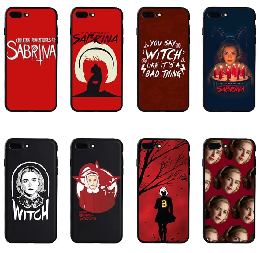 Chilling Adventures of Sabrina phone Case For iPhone X 7 Plus XS TPU Soft Silicone Case Cover For iPhone 6S 8 6 Plus XS Max Case