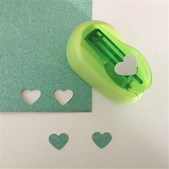 5/8 inch new Heart Hole Puncher Scrapbooking Loving Love Shaped Paper  Cutter Embossing Machine Decorative Craft Punch Perforator - AliExpress