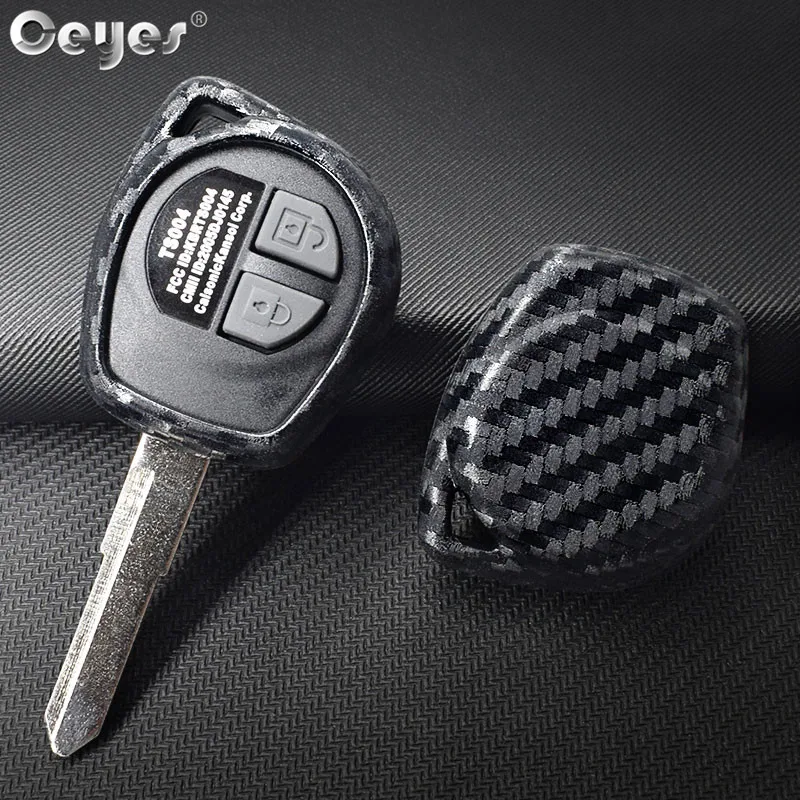 Carbon fiber key cover for SUZUKI (1)