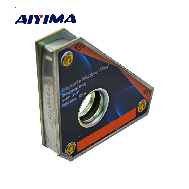 

AOSHIKE 1Pc Multi-angle Mini Welding Magnets Neodymium Clamp Holder Never Degaussing Lifting Welding Positioner CLA-45 30KGS