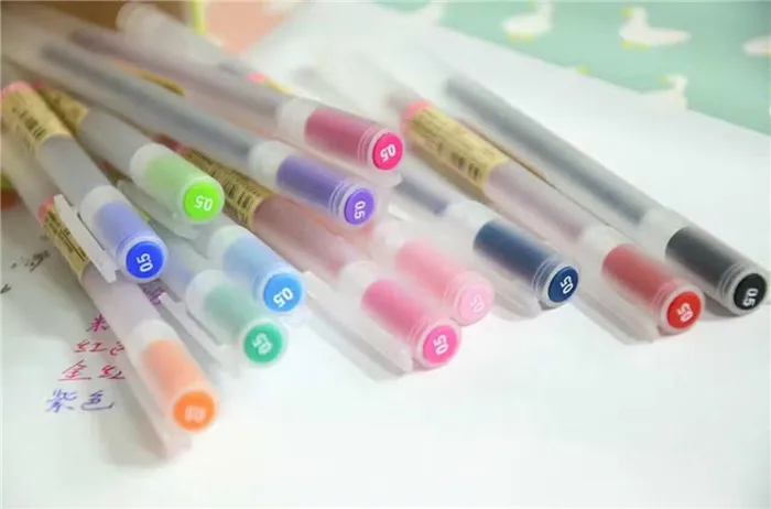 12 шт 0,5 мм цветные чернила гелевая ручка маркер ручка для рисования канцелярские принадлежности для магазина школьные офисные принадлежности студенческий подарок