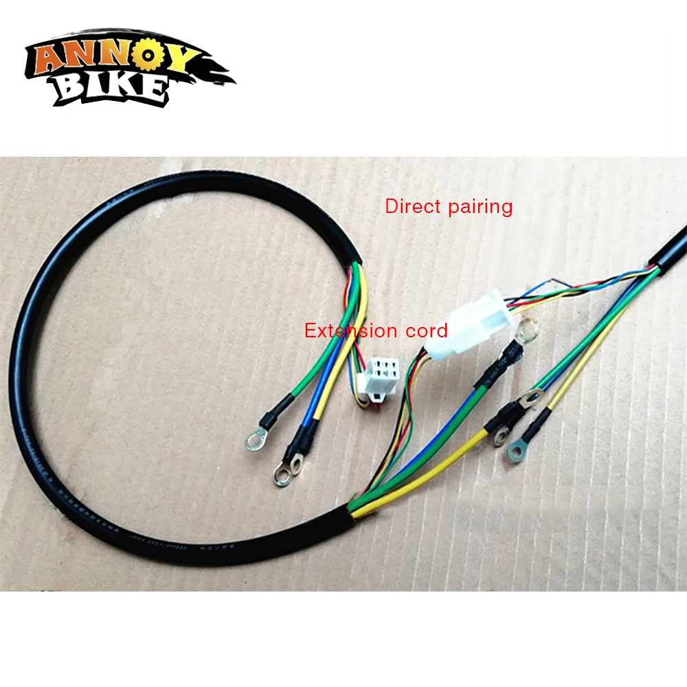 Excellent 8 Core 4/5/6 Square Extension Cord Copper Wire Bike Electric Motorcycle Brushless Motor line High Temperature Accessories 1 Excellent 8 Core 4/5/6 Square Extension Cord Copper Wire Bike Electric Motorcycle Brushless Motor line High Temperature Accessories 1