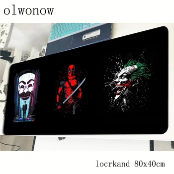 

batman mouse pad 80x40cm Indie Pop mousepads best gaming mousepad gamer Professional personalized mouse pads keyboard pc pad