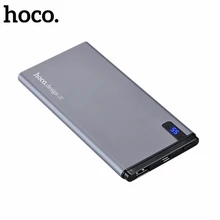 Фотография HOCO Power Bank 10000 mAh USB Ultra Slim 10mm PowerBank Portable Charger External Battery Poverbank For iPhone Samsung Xiaomi Mi