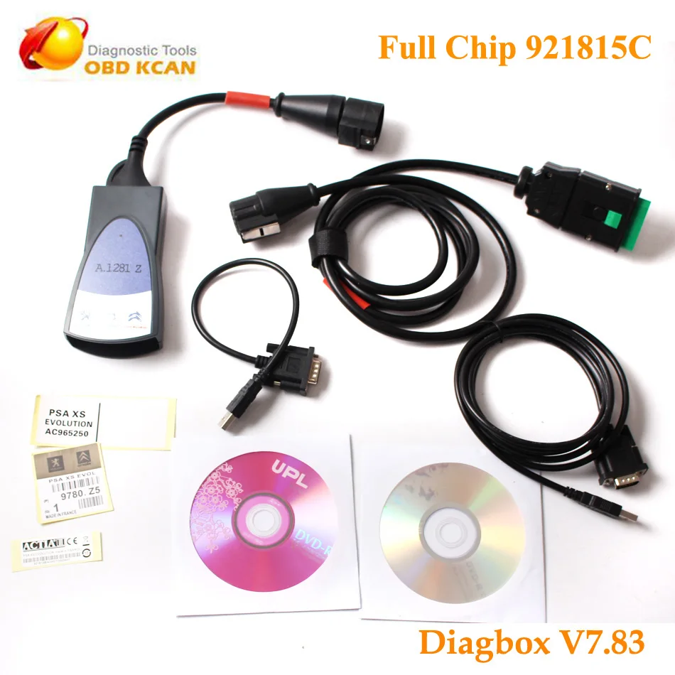 

DHL Free Shipping FW 921815C Lexia3 PP2000 V7.83 OBD2 Diagnostic Tool Lexia 3 Diagbox 7.83 Multi-languages For Peugeot&Citroen