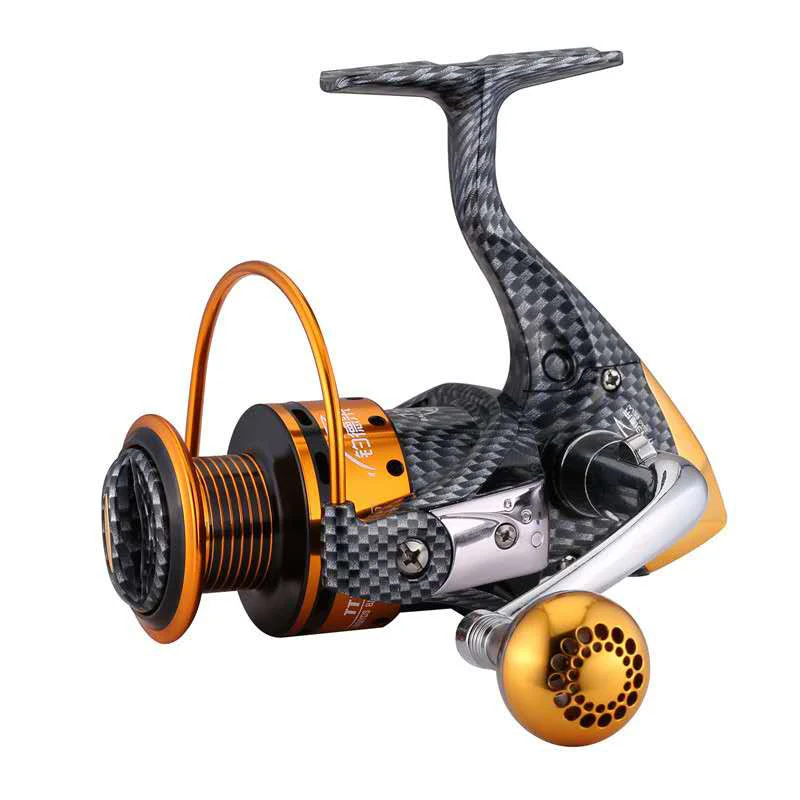 

Metal Snake 12+1BB Speed Ratio 5.1:1/5.2:1 Spinning Reel Fishing Reels Carp Ice Fishing Reel Spinning Wheels Molinete De Pesca