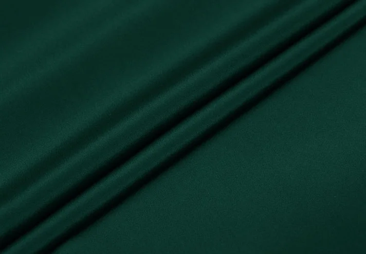 

Howmay 100% pure silk fabric crepe de chine 30m/m 45" 130gsm 114cm CDC dark green 53# for sewing dress or DIY handmade