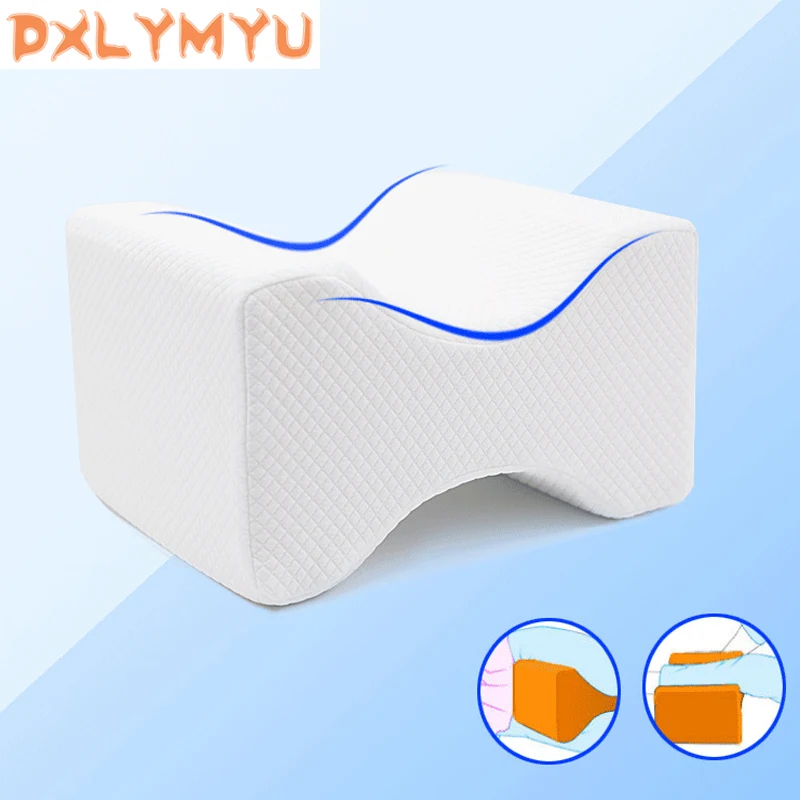 Memory Foam Knee Leg Pillow Bed Cushion Leg Pad Leg Shaping Pregnancy Body Pain Relief Sleeping Pillow
