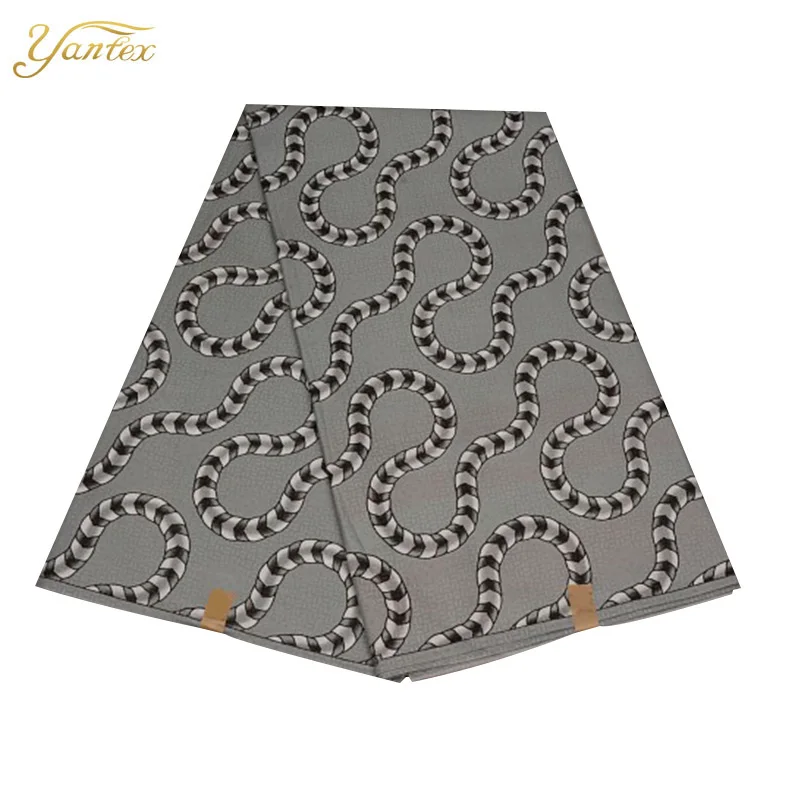 

YANTEXTILE African Women Dress Fabric Beauty Super Daviva Wax Print African Ankara Fabric 6 Yards/Piece Wax Tissu Nigeria Wax