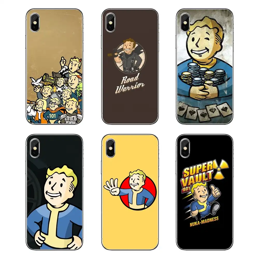 黒アイルスタジオ アニメゲームフォールアウト 3 透明 Tpu シェルカバー Huawei 社の名誉 8 8c 8 9 10 7a 7c メイト 10 Lite Pro の P スマートプラス Half Wrapped Cases Aliexpress