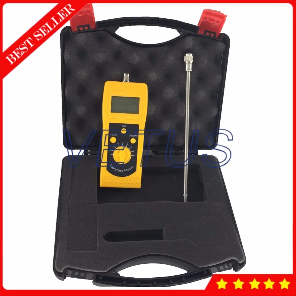 

DM300L High Precision Portable Soil Moisture Meter with 4 digital LCD Moisture Content Testing Equipment