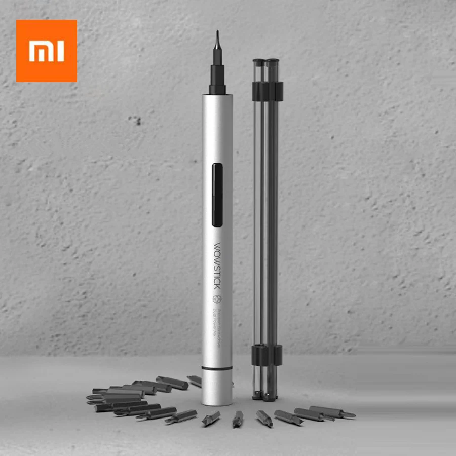Оригинал Xiao mi Wowstick 1 P + jia Модернизированный Электрический 18 бит Alu nium Body с DIY