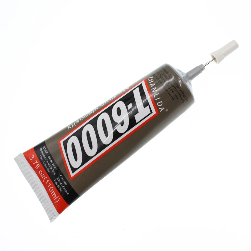 

110ml Industrial Liquid Super T6000 Glue Auto Rubber Metal Textile Cloth Zhanlida T-6000 Stationery Store Bts School Material UV