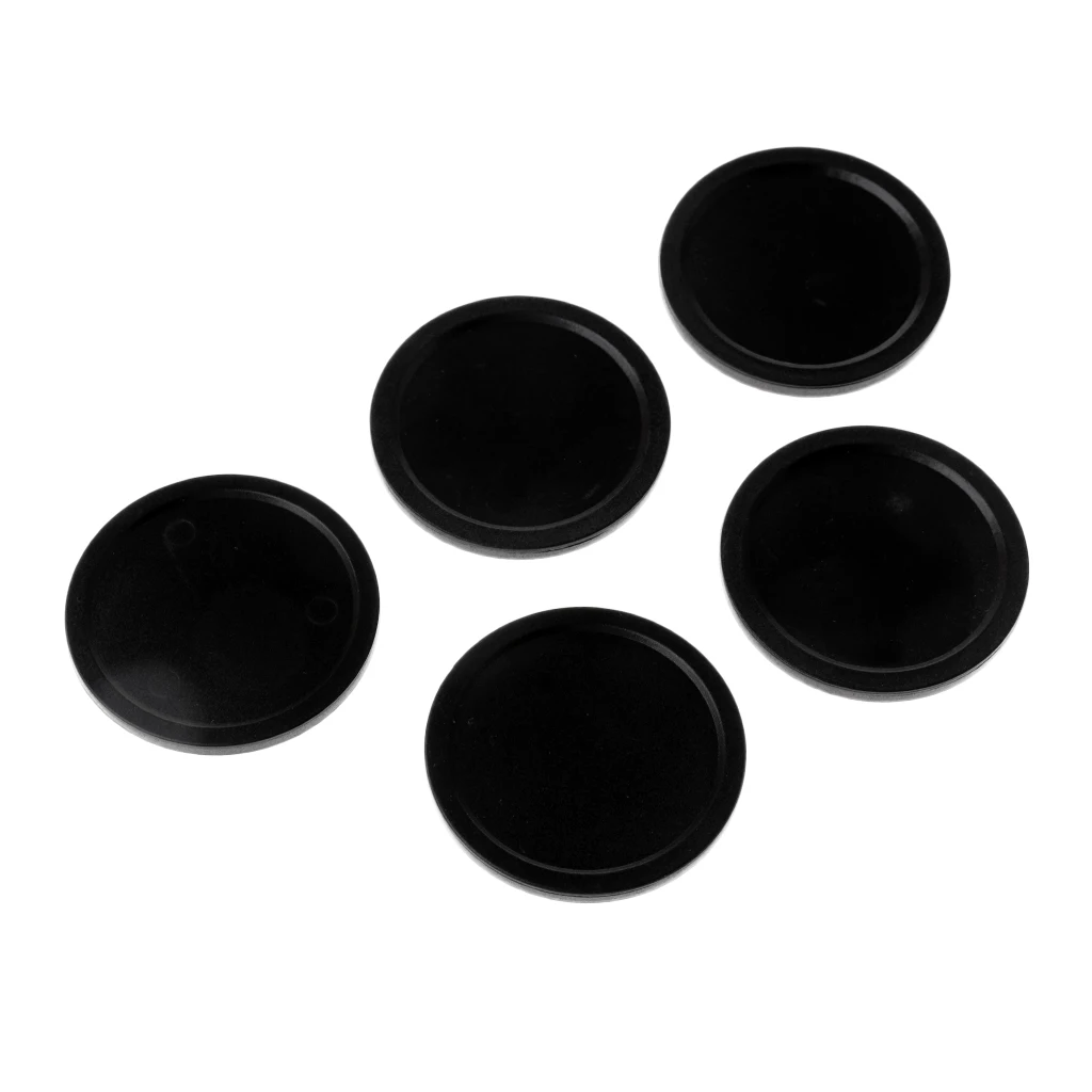 5 Pieces Air Hockey Table Replacement Pucks For Full Size Air Hockey Tables Standard Air Hockey Pucks Accessories