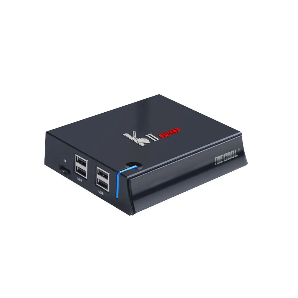 KII PRO Decoder DVB-S2 DVB-T2 Android 7.1 Smart TV Box S905d Quad Core 2GB 16GB K2 pro 4K Media pla