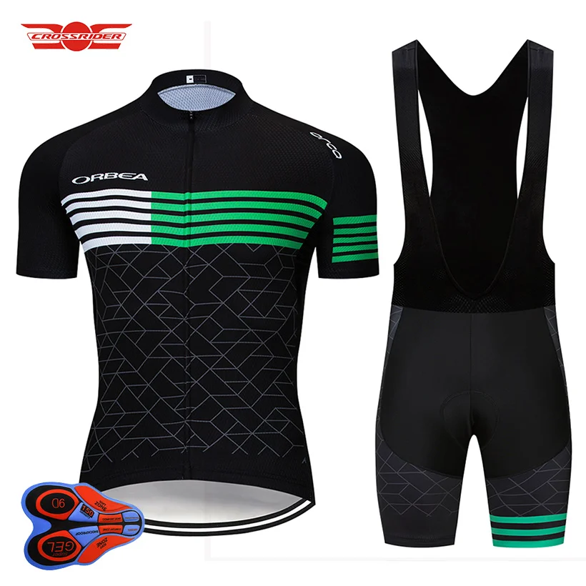 

Crossrider 2019 Pro Team Factory ORBEA Cycling Jersey Set MTB Bicycle Wear Clothes Bike Clothing Mens Short Maillot Culotte Suit