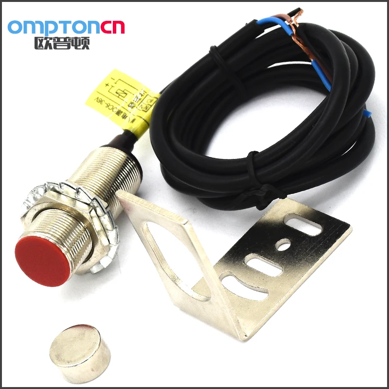 Proximity Hall Sensor Switch NJK-5002C/D/A/B M12 NPN NO 3 Wires With Magnet 10mm 