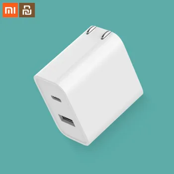 

Xiaomi USB Charger Smart Output PD 2.0 QC 3.0 Fast Charge Type - C 5V = 3A 9V = 3A 15V = 2A 12V = 2.25A 1A1C 30W (Max) Smart