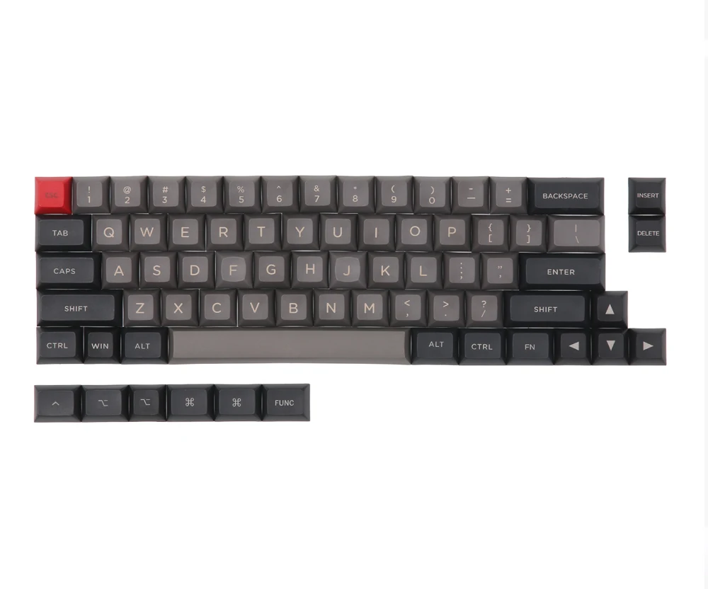 FC660 DSA keycap толстый pbt с MAC 72 клавиши для cherry mx механическая клавиатура