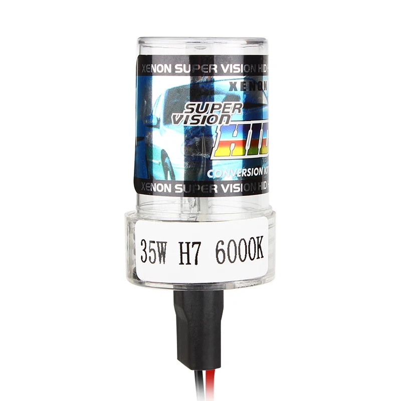 

2Pcs/Set Replacement Bulbs Waterproof Car Styling Car Headlight HID Xenon Light DRL Auto Fog Light 35w 6000K H7 Bulb #HP