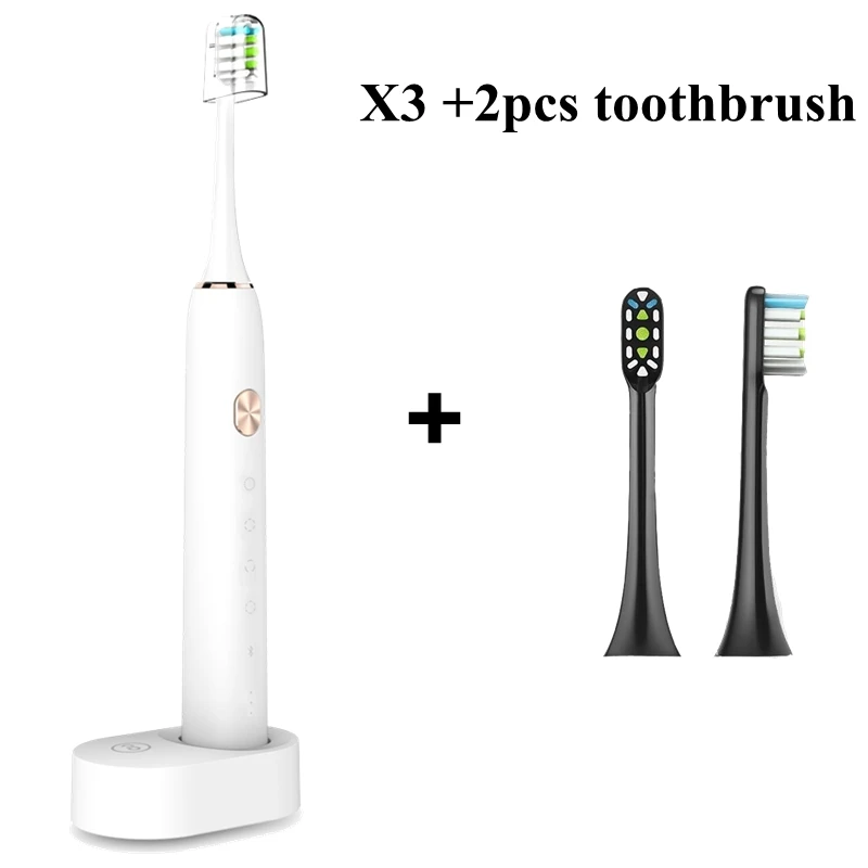

2pcs Xiaomi Mijia Smart Home for Tooth Soocare X3 SOOCAS Rechargeable Waterproof Electric for Tooth Upgraded Ultrasonic Tooth