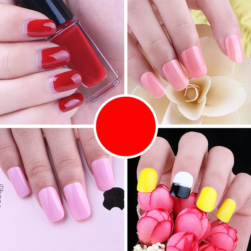 24 цветов 6 мл летняя Красивая Peel Off лак для ногтей Профессиональный Nail Art Маникюр