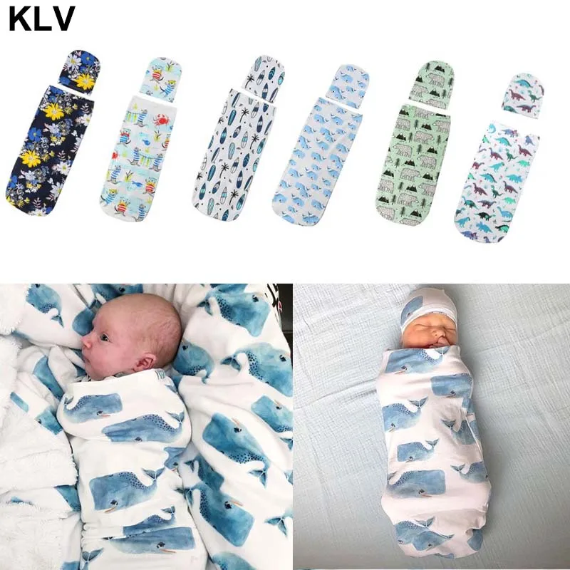 2 шт./компл. новорожденных спальный мешок для малышей; шапка; комплект одежды с модным принтом Цвет милые противоскользящие носки для