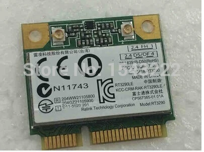 

RaLink RT3290 Half Mini PCIe PCI-Express Wlan Wireless WIFI Bluetooth3.0 Card