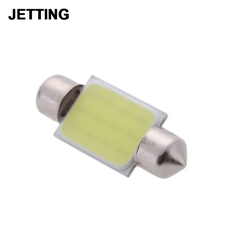 

Delicate New Arrival 36mm White 12 COB Festoon Dome Light Car Lamp DC 12V for Car Internal