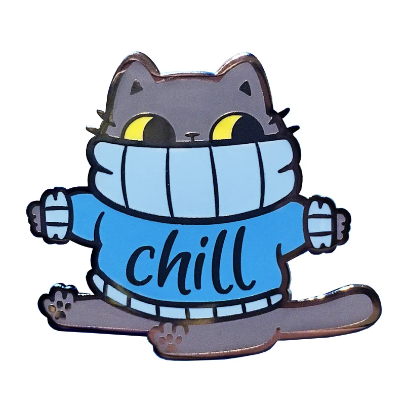 Cat Enamel Pin