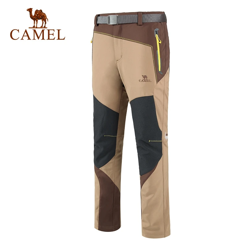 CAMEL nuevo de los hombres de secado rápido impermeable a prueba de viento pantalones de senderismo deporte al aire libre de verano transpirable Camping Trekking pantalones de pesca