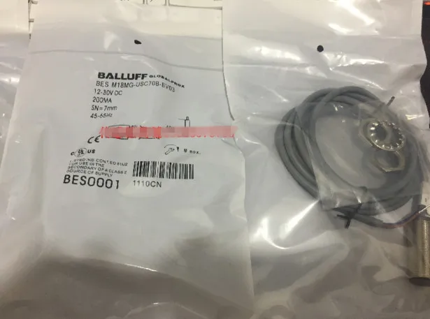 

Бесплатная доставка 100% Новый датчик M18MG-USC70B-BV03 Индуктивный DC 2-проводной нормально открытый датчик приближения