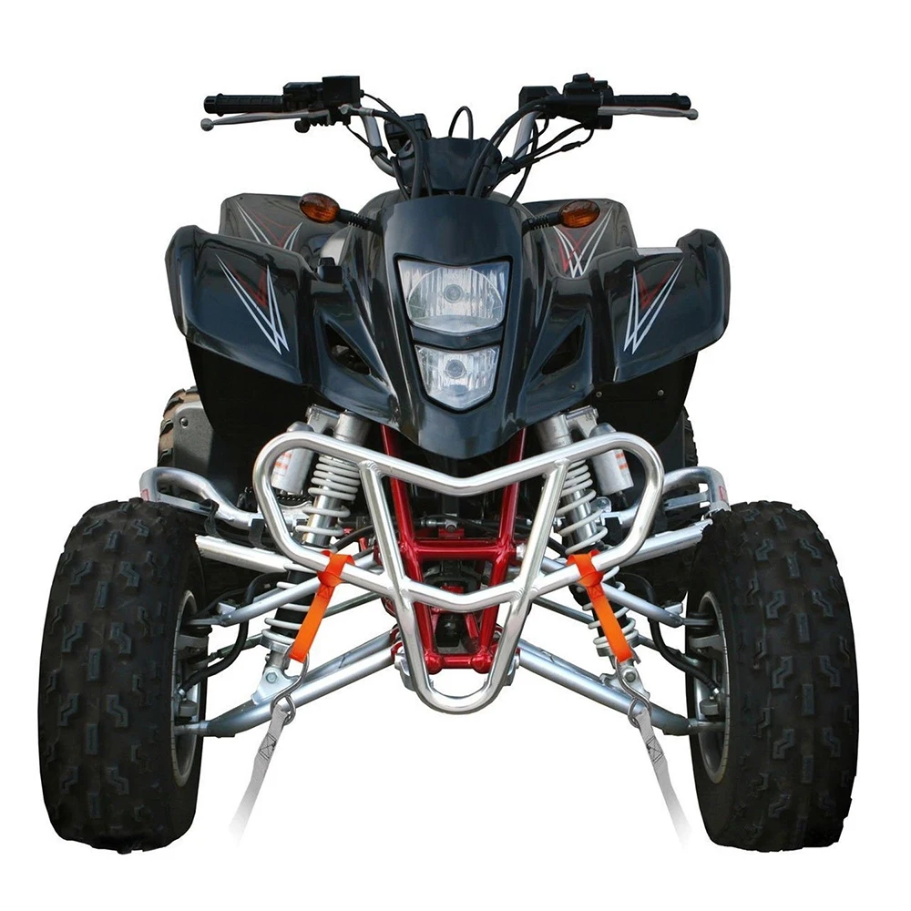 4 шт. универсальные мягкие петли для автомобиля, мотоцикла, буксировочные канаты, стягивающиеся ремни, предотвращающие царапины, для мотокросса, ATV