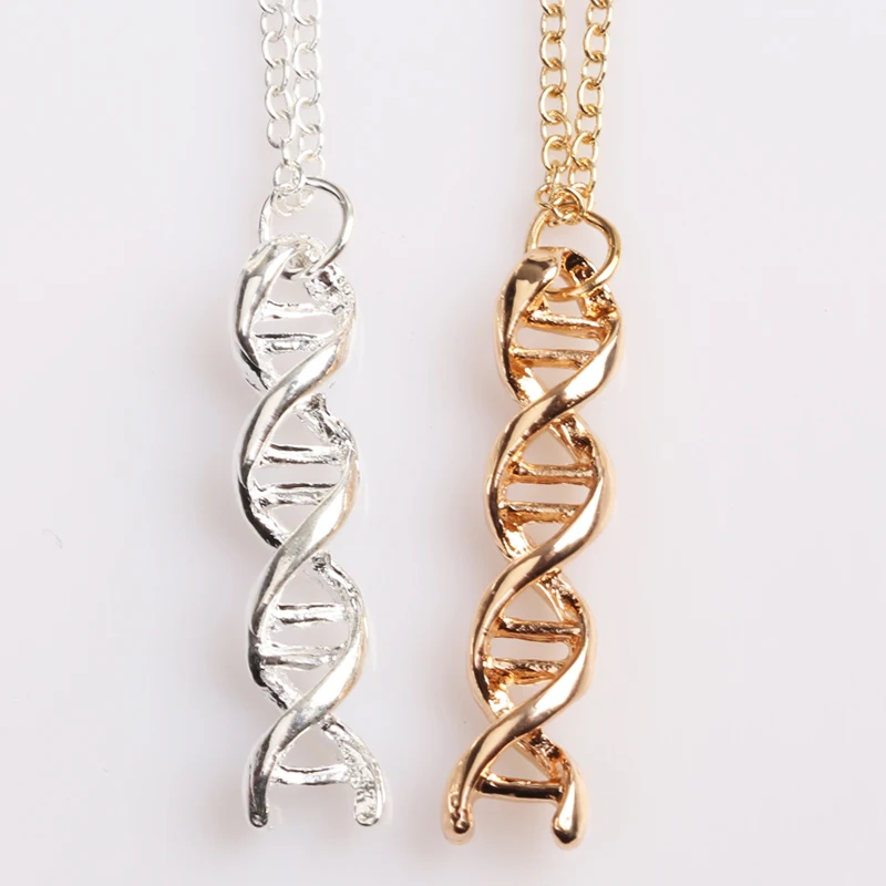 Biological DNA Molecular Necklace Dopamine Molecular Structure Hollow