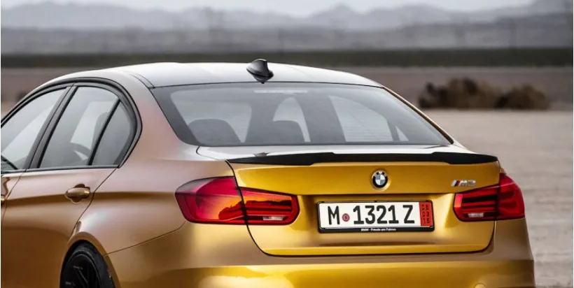 Спойлер HLONGQT из углеродного волокна для BMW 3 серии F30 F35 316 320 328 2013