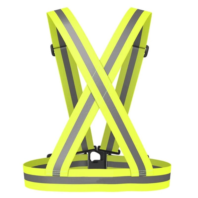 

Outdoor Night Reflective Back Straps Running Camping Sports Cycling Vest Emergence Safety Warning Bands