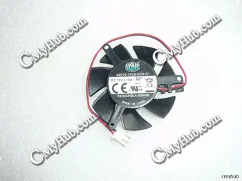 

New For Cooler Master A4010-37LB-2UN-C1 FA7C0412LA-SBNNB SBNNB DC12V 0.10A 2Pin 2Wire GPU Cooling Fan